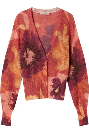 Twin-Set Floral-print cardigan