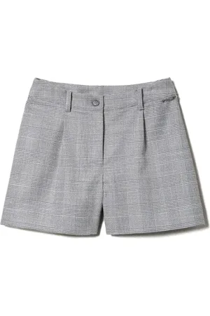 Twin-Set Plaid shorts
