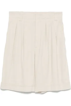 LORENA ANTONIAZZI Pleated shorts