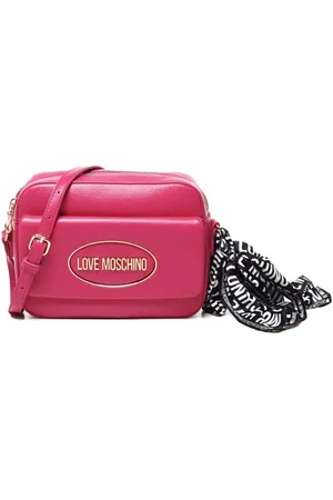 Moschino Logo-lettering cross body bag