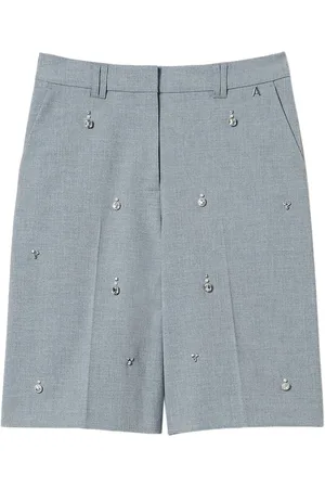 Twin-Set Crystal-embellished shorts