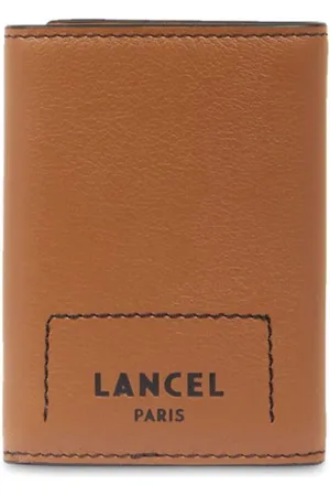LANCEL Tri-fold leather wallet