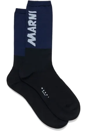 Marni Logo-intarsia socks