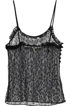 Chloé Floral-lace tank top
