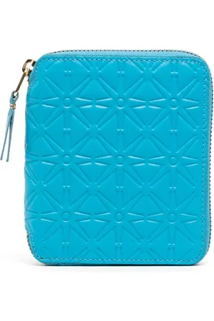 Comme des Garçons Embossed-finish leather wallet