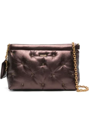 Liu Jo Logo-lettering clutch bag