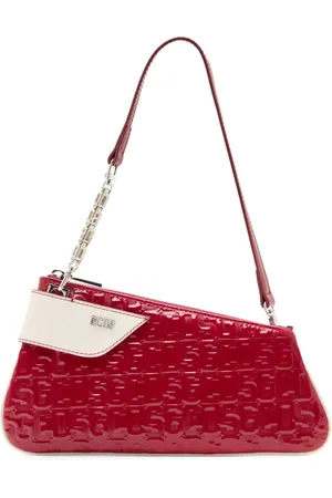 GCDS Comma Notte monogram shoulder bag