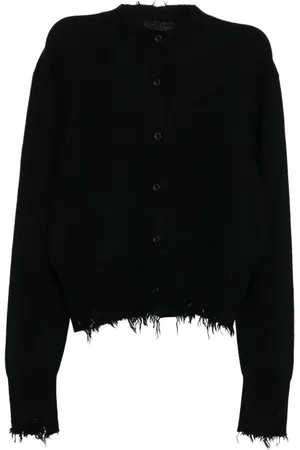 JNBY Distressed button-up cardigan