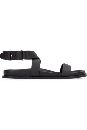 Totême Crossover-strap leather sandals