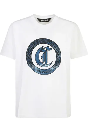 Roberto Cavalli Ghotic logo-print T-shirt