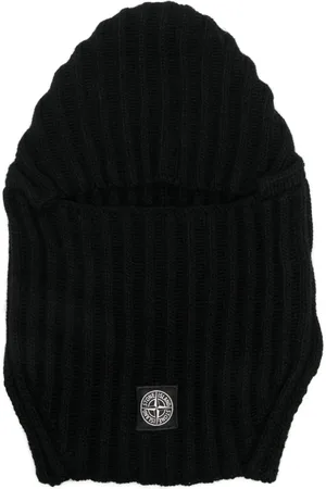Stone Island Chunky-ribbed balaclava