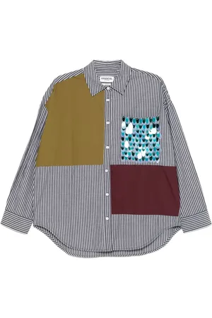 Essentiel Antwerp Glam patchwork shirt