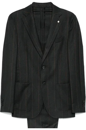 LUIGI BIANCHI MANTOVA Pinstriped suit