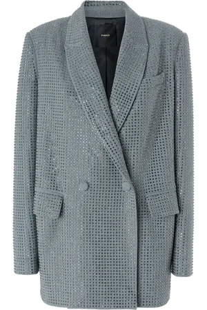 Pinko Rhinestone-embellished blazer