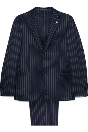 LUIGI BIANCHI MANTOVA Pinstriped suit