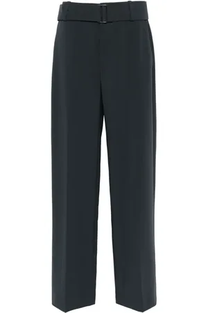 Vince Belted wide-leg trousers