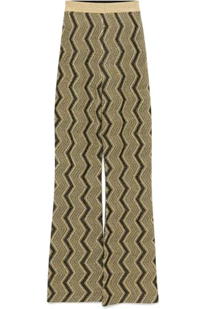 Missoni Zigzag-woven trousers