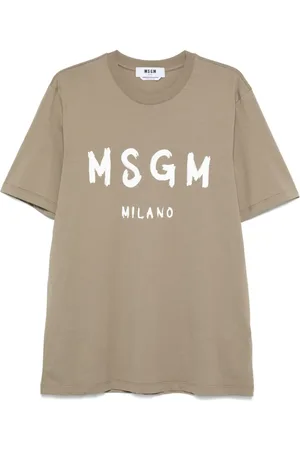Msgm Logo-print T-shirt