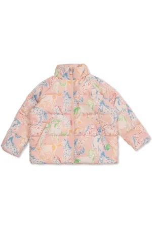 Stella McCartney Horse-print puffer jacket