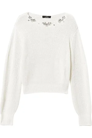 Twin-Set Embellished knitted jumper