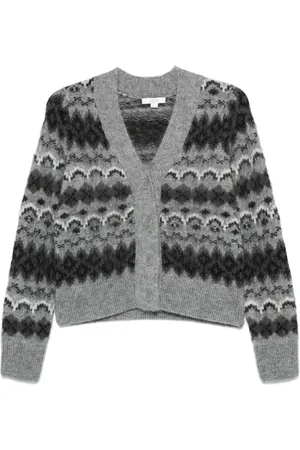 Vince Fair isle cardigan