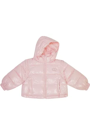Twin-Set Logo-embroidered puffer jacket