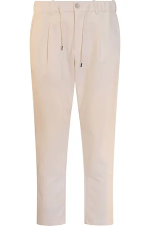 HERNO Straight-leg cotton trousers