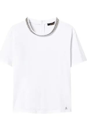 Twin-Set Crystal-embellished T-shirt