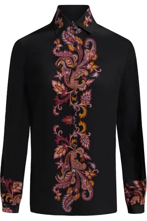 Etro Printed silk shirt