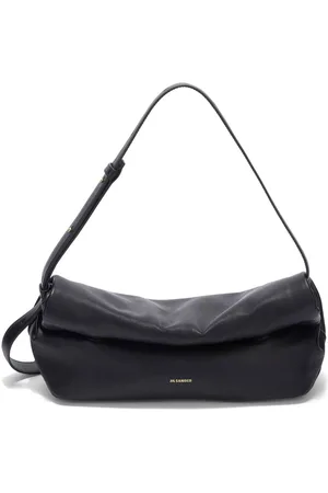 Jil Sander Small Rollup leather shoulder bag