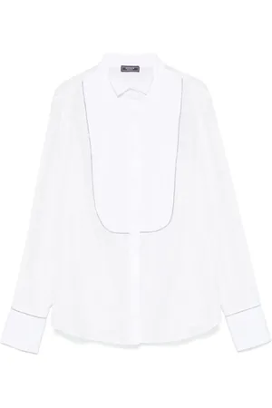 PESERICO SIGN Wingtip-collar shirt