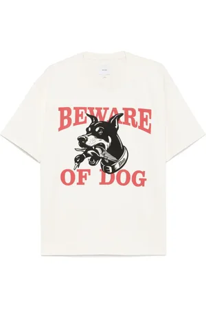 Rhude Warning logo T-shirt