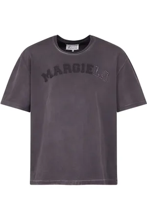 Maison Margiela Logo-embroidered cotton T-shirt