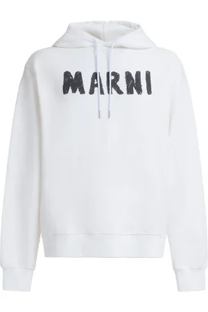 Marni Logo print hoodie
