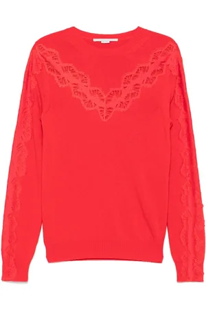 Stella McCartney Lace-detailed sweater