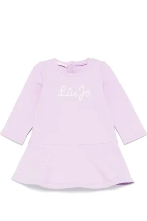 Liu Jo Logo-embroidered dress