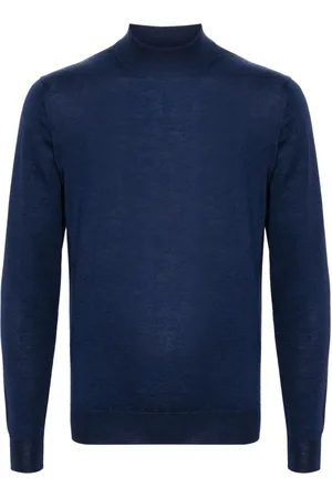 FEDELI Mock neck jumper