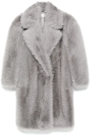 Sportmax Faux-fur coat