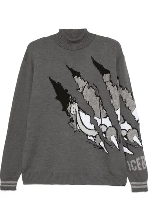 Iceberg X Garfield jacquard sweater