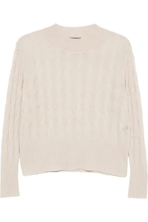LORENA ANTONIAZZI Cable-knit sweater