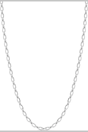 Nialaya Sterling cable-link necklace