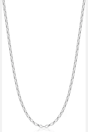 Nialaya Sterling cable-link necklace
