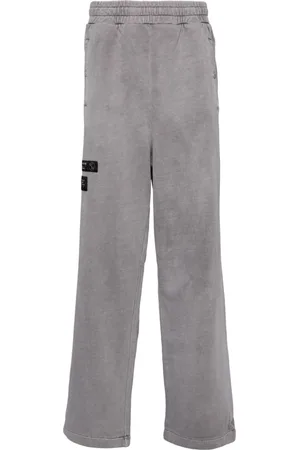 Izzue Logo-patch regular pants