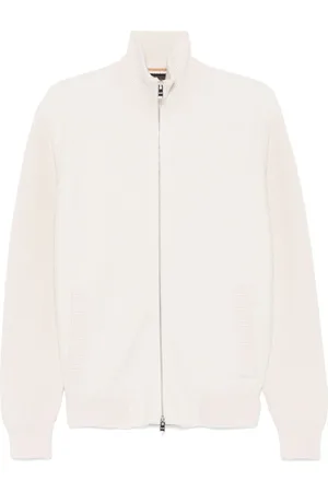 HUGO BOSS Cable-knit cardigan