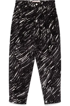 Marni Crayon-print trousers