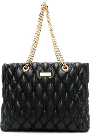 Elisabetta Franchi Diamond-quilted shoulder bag