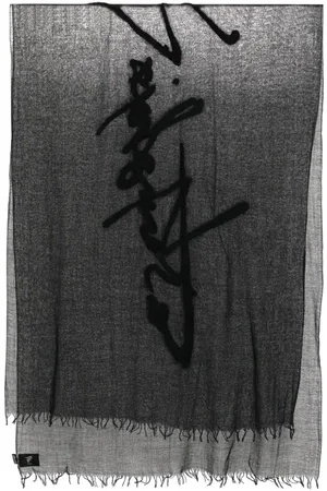 YOHJI YAMAMOTO Signature scarf