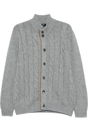 HERNO Cable-knit cardigan