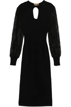 Twin-Set Knitted midi dress