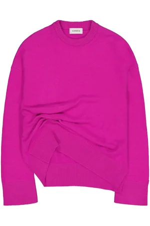 LANEUS Ruched-detailing jumper